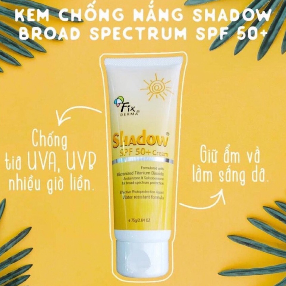 Kem chống nắng Fixderma Shadow Spf 50+ Cream